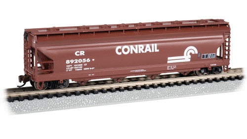 Bachmann ~ N Scale ~ ACF 56' Center-Flow Hopper ~ Conrail #892056 ~ 17566 Bachmann ~ N Scale ~ ACF 56' Center-Flow Hopper ~ Conrail #892056 ~ 17566