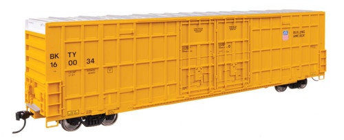 Walthers Mainline ~ HO Scale ~ 60' High Cube Plate F Horizontal Post Boxcar ~ Ready to Run ~ Union Pacific BKTY #160034 ~ 910-3123