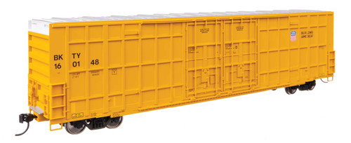 Walthers Mainline ~ HO Scale ~ 60' High Cube Plate F Horizontal Post Boxcar ~ Ready to Run ~ Union Pacific BKTY #160148 ~ 910-3124