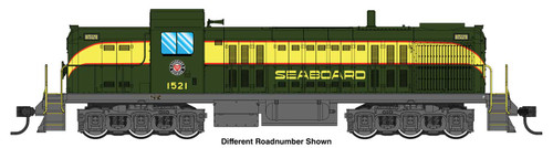 WalthersMainline ~ HO Scale ~ Alco RSC2 ~ Standard DC ~ Seaboard #1521 ~ 910-10718