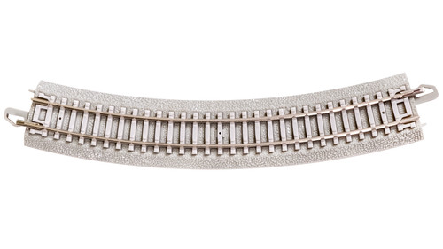 Bachmann ~ N Scale ~ E-Z Track with Concrete Ties ~ 11.25" Radius Curved Track ~ 44001