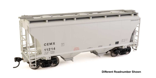 WalthersMainline ~ HO Scale ~ 39' Trinity 3281 2-Bay Covered Hopper ~ CEMX #11227 ~ 910-49310