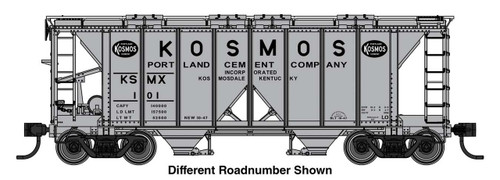 WalthersMainline ~ HO Scale ~ ACF 1958 Cu Ft Covered Hopper ~ Kosmos Cement KSMX #110 ~ 910-49722 WalthersMainline ~ HO Scale ~ ACF 1958 Cu Ft Covered Hopper ~ Kosmos Cement KSMX #110 ~ 910-49722