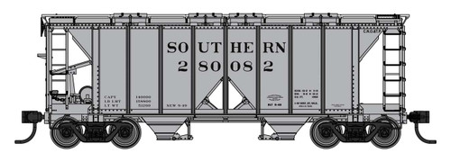 WalthersMainline ~ HO Scale ~ ACF 1958 Cu Ft Covered Hopper ~ Southern Railway #280082 ~ 910-49723