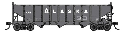 WalthersMainline ~ HO Scale ~ 70-Ton AAR 3-Bay Open Hopper ~ Alaska #14705 ~ 56733