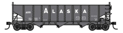 WalthersMainline ~ HO Scale ~ 70-Ton AAR 3-Bay Open Hopper ~ Alaska #14737 ~ 56735