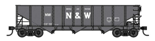 WalthersMainline ~ HO Scale ~ 70-Ton AAR 3-Bay Open Hopper ~ Norfolk & Western #104619 ~ 56752