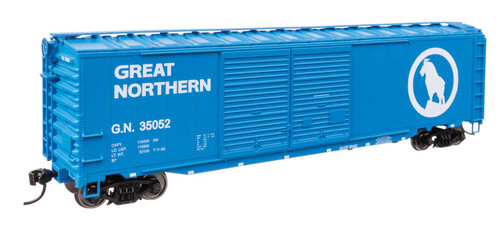 Walthers Mainline ~ HO Scale ~ 50' AAR Improved Double-Door Boxcar ~ Great Northern #35052 ~ 910-46604