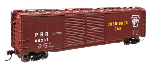 Walthers Mainline ~ HO Scale ~ 50' AAR Improved Double-Door Boxcar ~ Pennsylvania #88387 ~ 910-46615