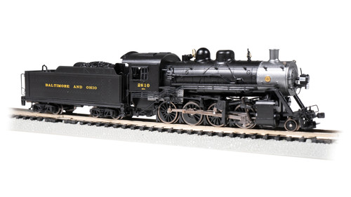 Bachmann ~ N Scale ~ Baldwin 2-8-0 Consolidation ~ Baltimore & Ohio® #2810 ~ DCC Ready ~ 54151 Bachmann ~ N Scale ~ Baldwin 2-8-0 Consolidation ~ Baltimore & Ohio® #2810 ~ DCC Ready ~ 54151