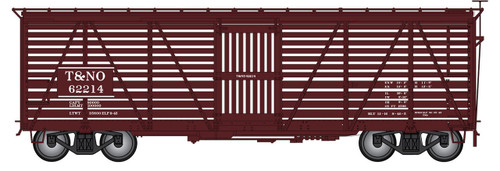 Intermountain ~ HO Scale ~ Harriman 40' Stock Car ~ Texas & New Orleans #62296 ~ 39015-18 Intermountain ~ HO Scale ~ Harriman 40' Stock Car ~ Texas & New Orleans #62296 ~ 39015-18