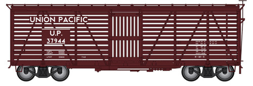 Intermountain ~ HO Scale ~ Harriman 40' Stock Car ~ Union Pacific #37983 ~ 39032-04