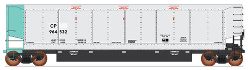 Intermountain ~ HO Scale ~ AeroFlo II Coal Gondola ~ Canadian Pacific #964606 ~ 4404010-02 Intermountain ~ HO Scale ~ AeroFlo II Coal Gondola ~ Canadian Pacific #964606 ~ 4404010-02