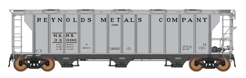Intermountain ~ HO Scale ~ ACF 2927 Covered Hopper ~ Reynolds Metals NAHX #33036 ~ 449004-03