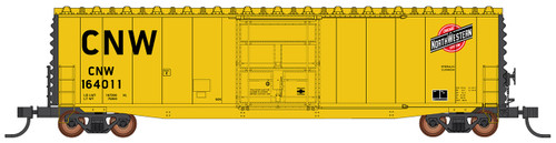 Intermountain ~ HO Scale ~ 50' PS-1 Single Door Boxcar ~ Chicago & North Western #164019 ~ 45965-02