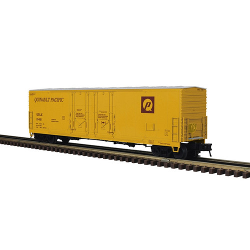 Atlas ~ O Scale ~ Master ~ 2 Rail ~ 53' Evans Double Plug Box Car ~ Quinault Pacific ~ 3002986 Atlas ~ O Scale ~ Master ~ 2 Rail ~ 53' Evans Double Plug Box Car ~ Quinault Pacific ~ 3002986