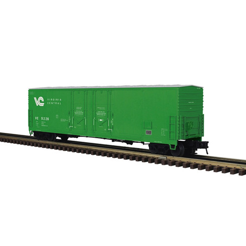 Atlas ~ O Scale ~ Master ~ 2 Rail ~ 53' Evans Double Plug Box Car ~ Virginia Central ~ 3002988 Atlas ~ O Scale ~ Master ~ 2 Rail ~ 53' Evans Double Plug Box Car ~ Virginia Central ~ 3002988