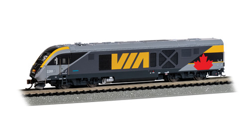 Bachmann ~ N Scale ~ Siemens SCV-42 Charger ~ Via Rail Canada #2201 ~ DCC Sound Installed~ 69051 Bachmann ~ N Scale ~ Siemens SCV-42 Charger ~ Via Rail Canada #2201 ~ DCC Sound Installed~ 69051