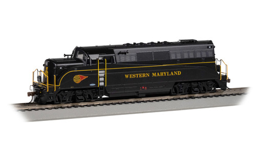 Bachmann ~ HO Scale ~ EMD BL2 ~ Western Maryland #82 ~ DCC Installed ~ 69204 Bachmann ~ HO Scale ~ EMD BL2 ~ Western Maryland #82 ~ DCC Installed ~ 69204