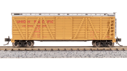 Broadway Limited ~ N Scale ~ 40' K7 Wood Stock Car ~ Sheep Sounds ~ Union Pacific #49424 ~ 8470