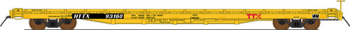 Intermountain ~ HO Scale ~ PS 60' Flat Car ~ TTX #93324 ~ 46423-10