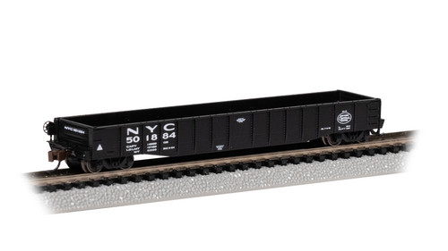 Bachmann ~ N Scale ~ 52'6" Drop-End Gondola ~ New York Central #501884 ~ 73972 Bachmann ~ N Scale ~ 52'6" Drop-End Gondola ~ New York Central #501884 ~ 73972