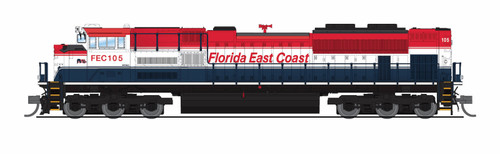 Broadway Limited ~ N Scale ~ EMD SD70ACe ~ Florida East Coast #105 ~ DCC Ready ~ 9970