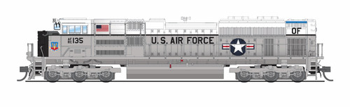 Broadway Limited ~ N Scale ~ EMD SD70ACe ~ US Air Force #135 ~ DCC Ready ~ 9985
