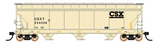 Intermountain ~ HO Scale ~ ACF 4650 Cubic Foot 3-Bay Hopper ~ CSX #254246 ~ 47045-21
