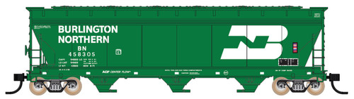 Intermountain ~ HO Scale ~ ACF 4650 Cubic Foot 3-Bay Hopper ~ Burlington Northern #458499 ~ 470100-03