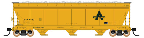 Intermountain ~ HO Scale ~ ACF 4650 Cubic Foot 3-Bay Hopper ~ Mike Confalone's Allagash Railway #4517 ~ 470102-03 Intermountain ~ HO Scale ~ ACF 4650 Cubic Foot 3-Bay Hopper ~ Mike Confalone's Allagash Railway #4517 ~ 470102-03