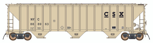 Intermountain ~ HO Scale ~ 4785 PS-2CD Covered Hopper ~ CSX #888963 ~ 472248-07