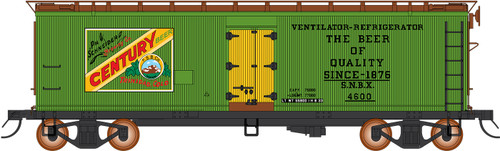 Intermountain ~ HO Scale ~ FGE Wood Refrigerator Car ~ Century Beer #4600 ~ 47726-01