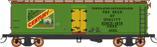 Intermountain ~ HO Scale ~ FGE Wood Refrigerator Car ~ Century Beer #4604 ~ 47726-05