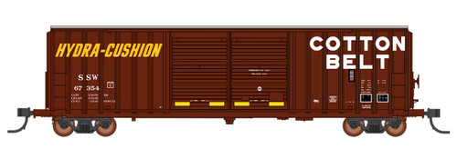 Intermountain ~ HO Scale ~ 50' 5283 Cubic Foot Boxcar ~ Cotton Belt #67381 ~ 48302-20