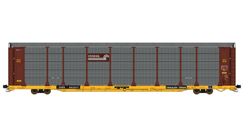 Class One Model Works ~ HO Scale ~ Thrall 20-2 Autorack ~ Type B ~ Conrail #TTQX 802340 ~ FC00626