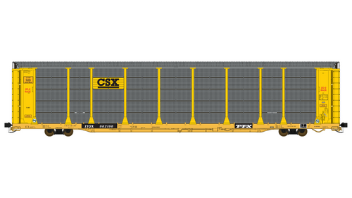 Class One Model Works ~ HO Scale ~ Thrall 20-2 Autorack ~ Type B ~ CSX #TTQX 802190 ~ FC00627