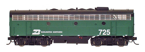 Intermountain ~ HO Scale ~ EMD F7B ~ Burlington Northern #725 ~ DCC Sound ~ 49577S-05