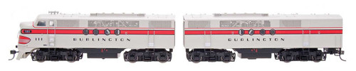 Intermountain ~ HO Scale ~ EMD FT A+B Set ~ Chicago, Burlington & Quincy #102 C/D ~ DCC Sound ~ 49207S-10