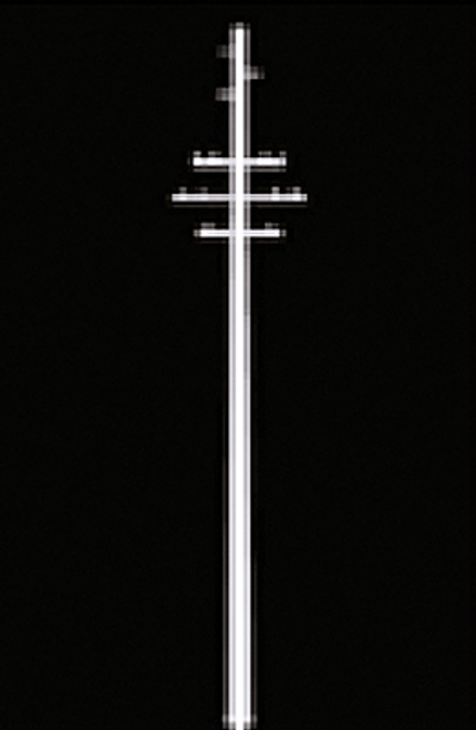 JTT Scenery Products ~ HO Scale ~ Utility/Power Poles ~ 8 Pieces ~ 97374