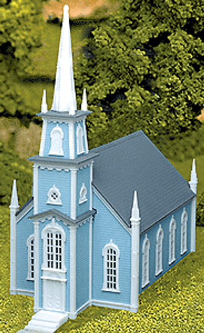 Atlas ~ HO Scale ~ 19th Century Church Kit ~ 708
