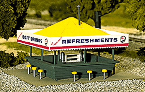 Atlas ~ HO Scale ~ Refreshment Stand Kit ~ 715