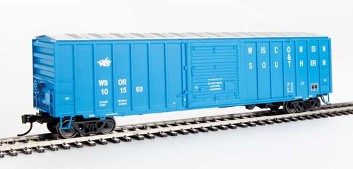 WalthersMainline ~ HO Scale ~ 50' ACF Exterior Post Boxcar ~ Wisconsin & Southern #101569 ~ 910-1869