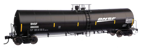 WalthersMainline ~ HO Scale ~ Trinity 25,000-Gallon Tank Car ~ BNSF #880205 ~ 910-48212