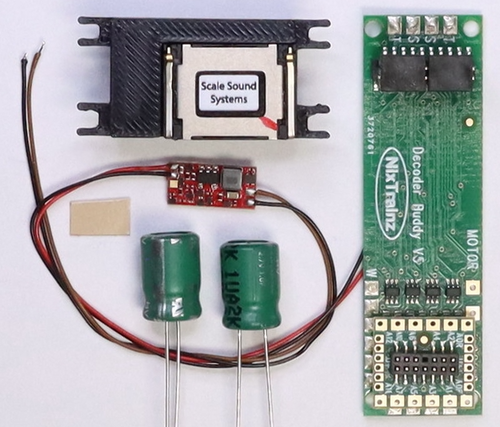 NixTrainz ~ SoundTraxx Conversion Kit for Scale Trains ~ NTZ-501