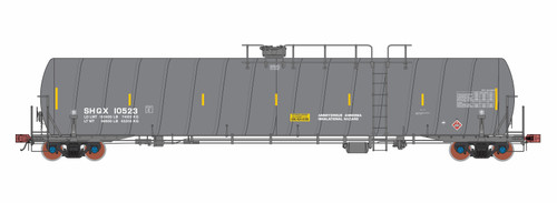 Roka ~ HO Scale ~ 33,700 Gal ARI Spiral Tank Car ~ SHQX ~ ROK10523