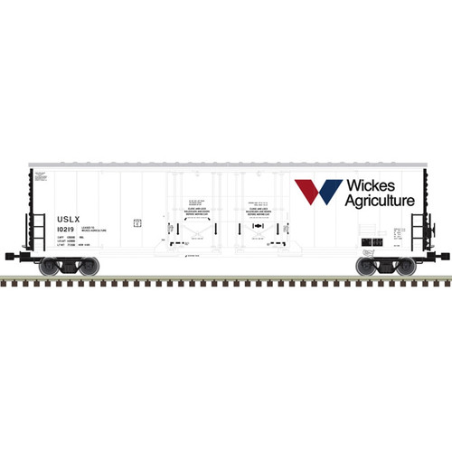 Atlas ~ N Scale ~ Master ~ Evans 53' Double Plug Door RBL ~ Wickes Agriculture USLX #10231 ~ 50007593