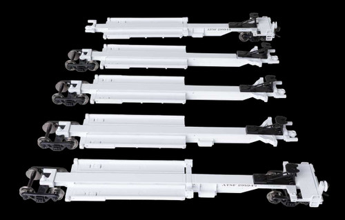 Walthers Mainline ~ HO Scale ~ 263' Five-Unit All-Purpose 48' Spine Car ~ Santa Fe #298944 ~ 910-5262