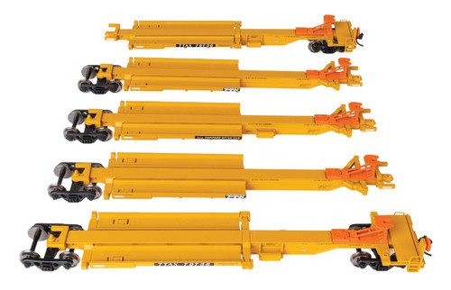 Walthers Mainline ~ HO Scale ~ 263' Five-Unit All-Purpose 48' Spine Car ~ TTX #79644 ~ 910-5267