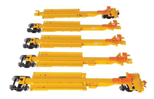 Walthers Mainline ~ HO Scale ~ 263' Five-Unit All-Purpose 48' Spine Car ~ Union Pacific #252500 ~ 910-5269